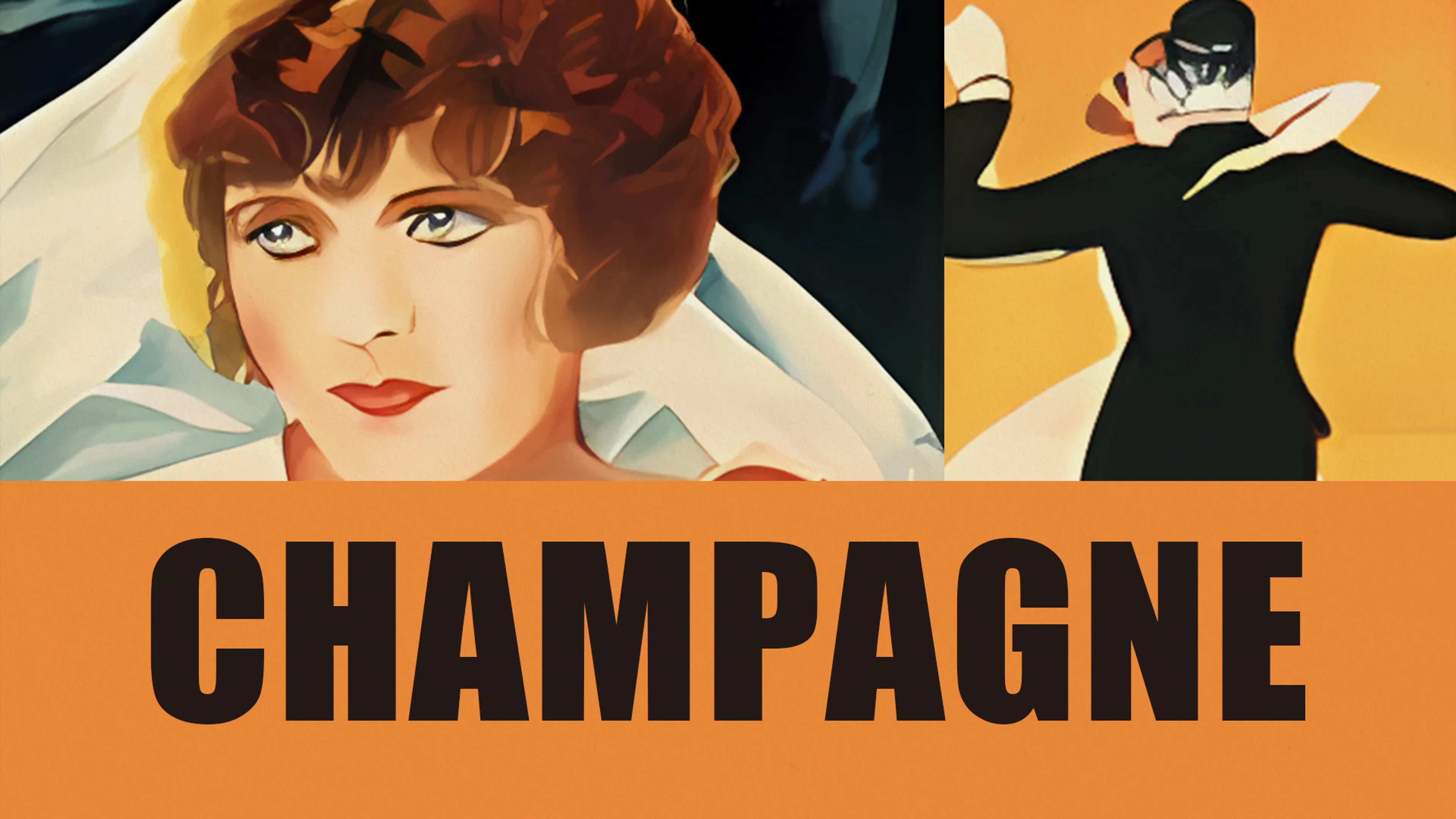 Champagne poster